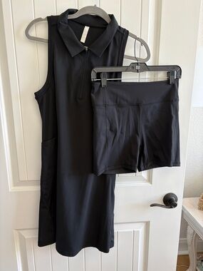 Zella sports dress  and matching shorts small